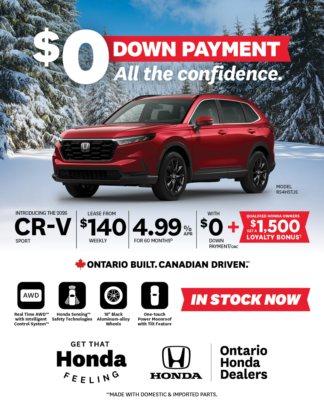 2026 Honda CR-V Sport