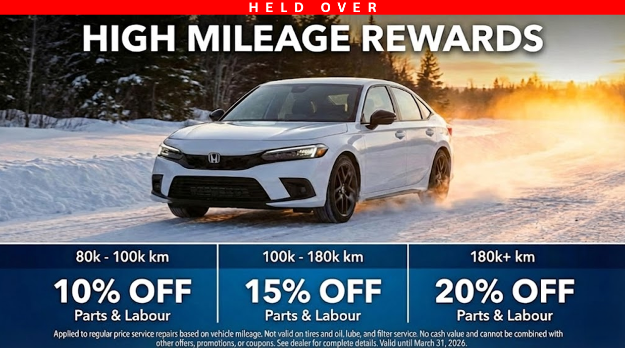 High Mileage Offer