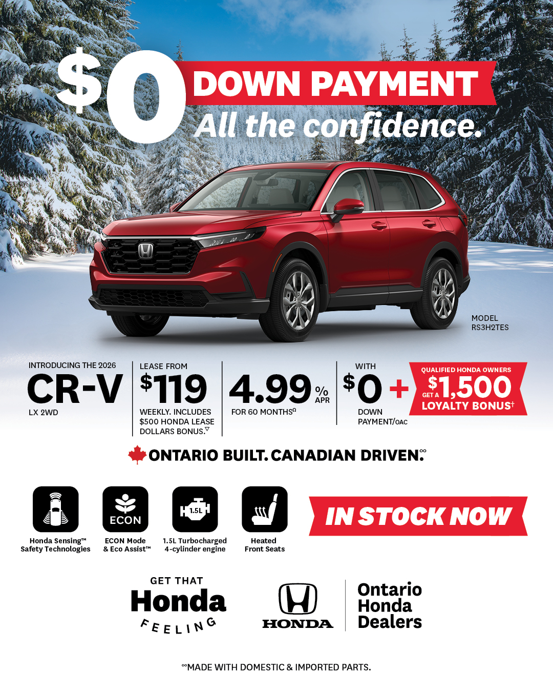 2026 Honda CR-V Sport