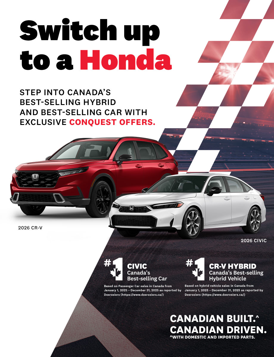 Switch up to a Honda