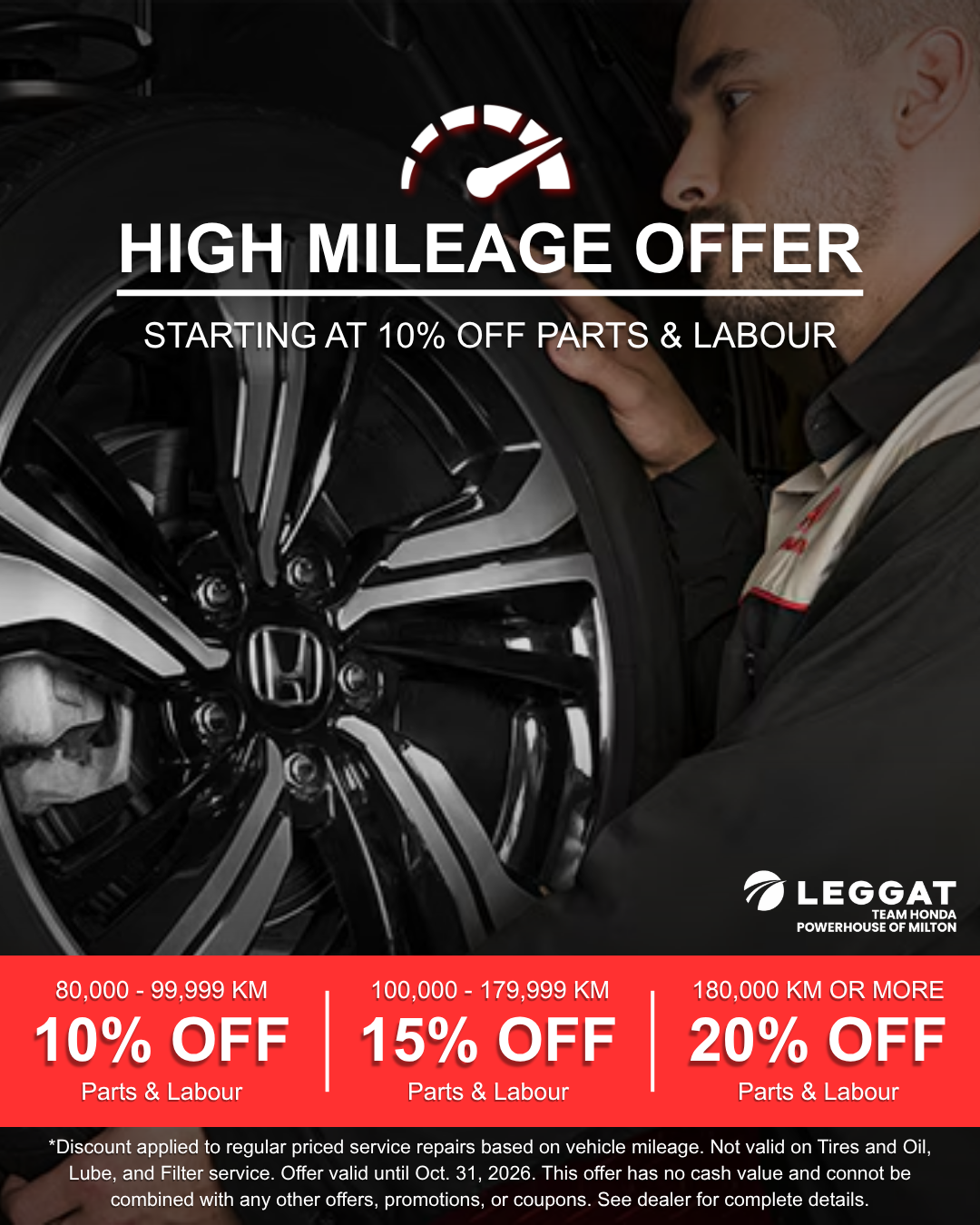 High Mileage Offer