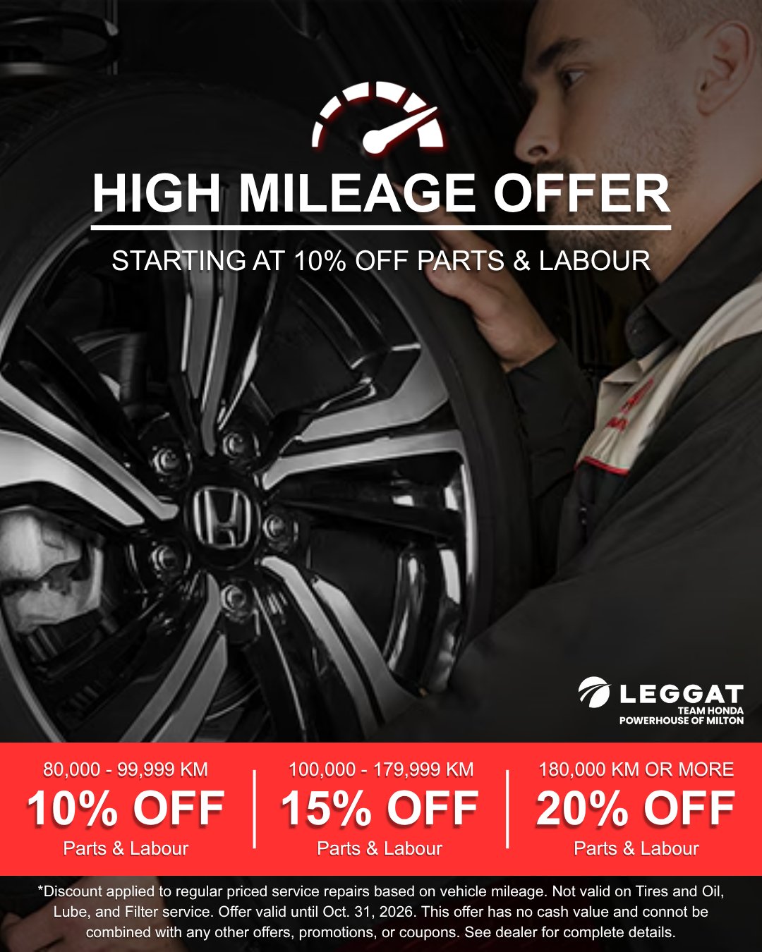 High Mileage Offer