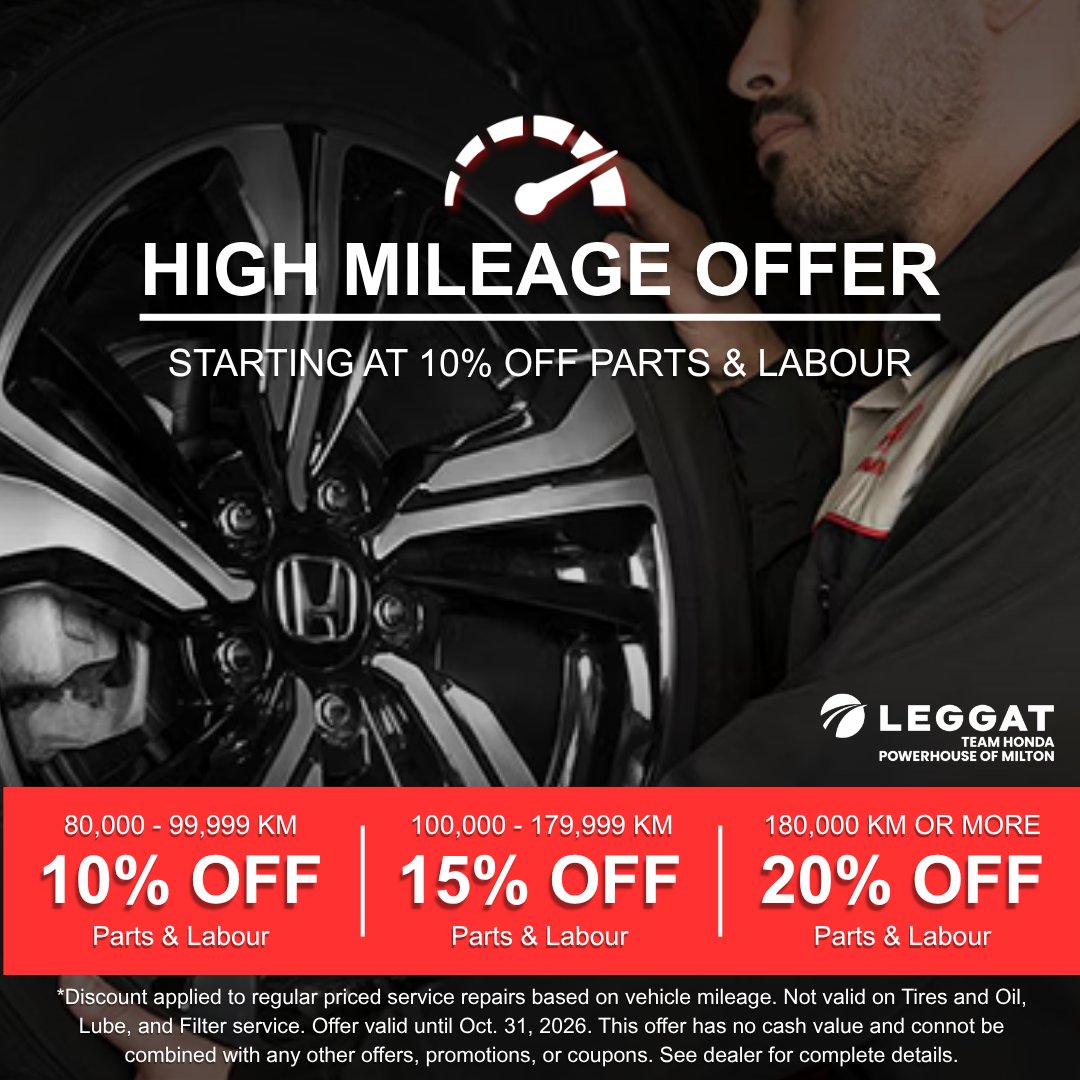 High Mileage Offer