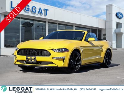 2018 Ford Mustang EcoBoost Convertible