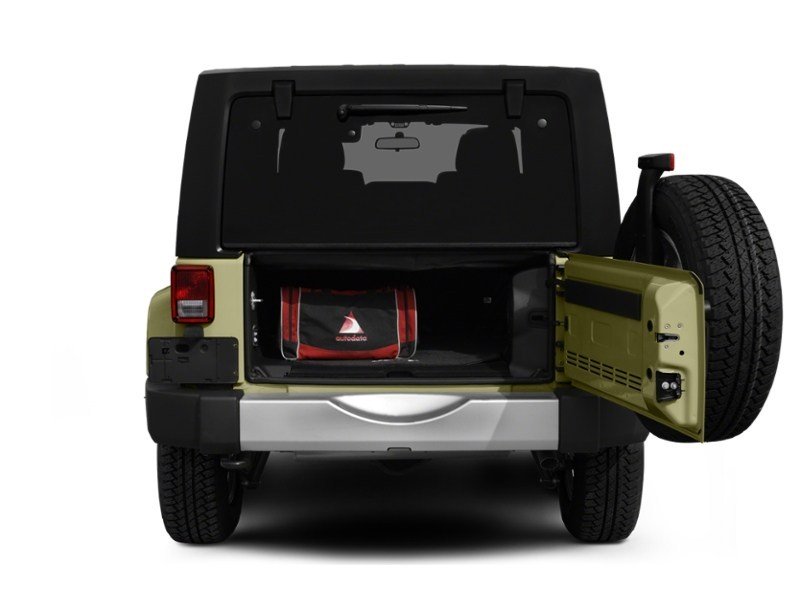 2012 Jeep Wrangler Unlimited 4WD 4dr Sahara Exterior Shot 4