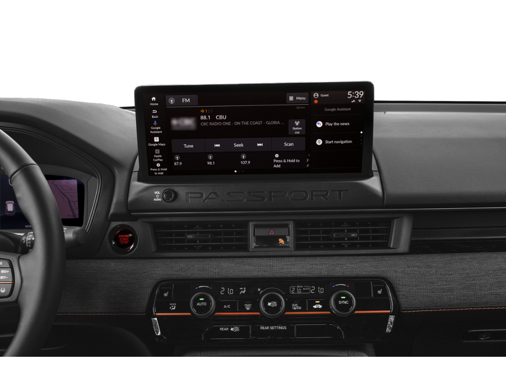 2026 honda passport Interior