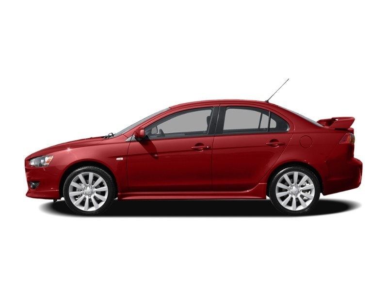 2010 Mitsubishi Lancer 4dr Sdn CVT DE Exterior Shot 7