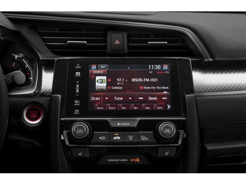 2017 Honda Civic Hatchback 5dr CVT Sport Touring Interior Shot 2