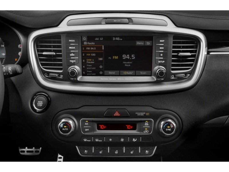 2020 Kia Sorento SX V6 AWD | Leather | Sunroof | 7 Passeneger Interior Shot 2