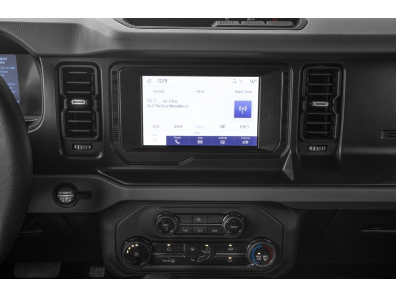 2021 Ford Bronco Base 4 Door Advanced 4x4 Interior Shot 2