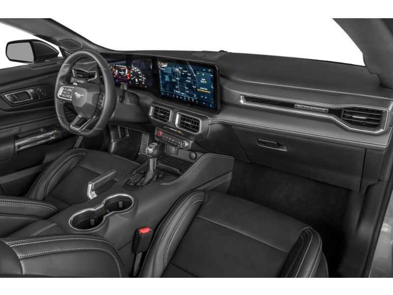 2026 Ford Mustang EcoBoost Premium Convertible Interior Shot 1