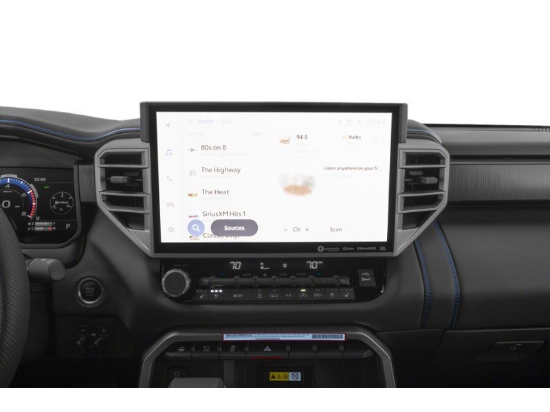 2026 Toyota Tundra 4x4 Crewmax Platinum Long Bed Interior Shot 2
