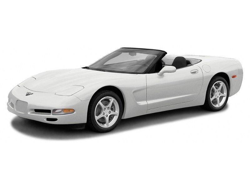 2004 Chevrolet Corvette 2dr Convertible Arctic White  Shot 4