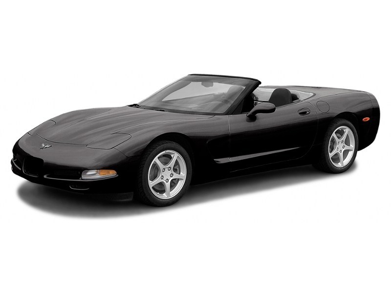 2004 Chevrolet Corvette 2dr Convertible Black  Shot 6