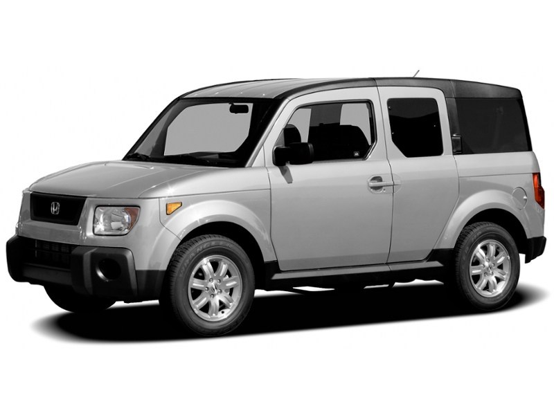 2006 Honda Element 4dr 4WD Auto w/Y Pkg Alabaster Silver  Shot 4