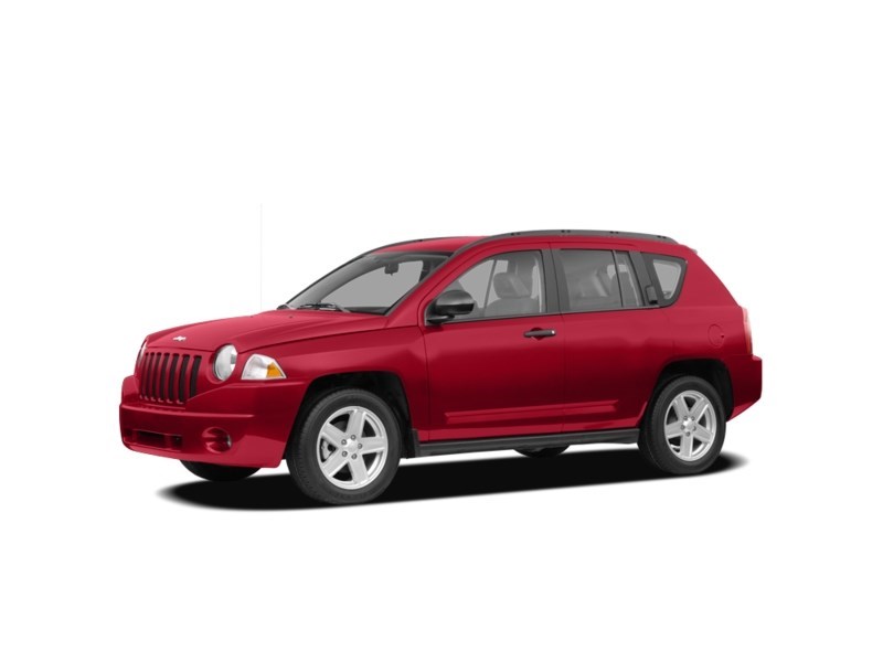2008 Jeep Compass 4WD 4dr Sport Inferno Red Crystal Pearlcoat  Shot 5