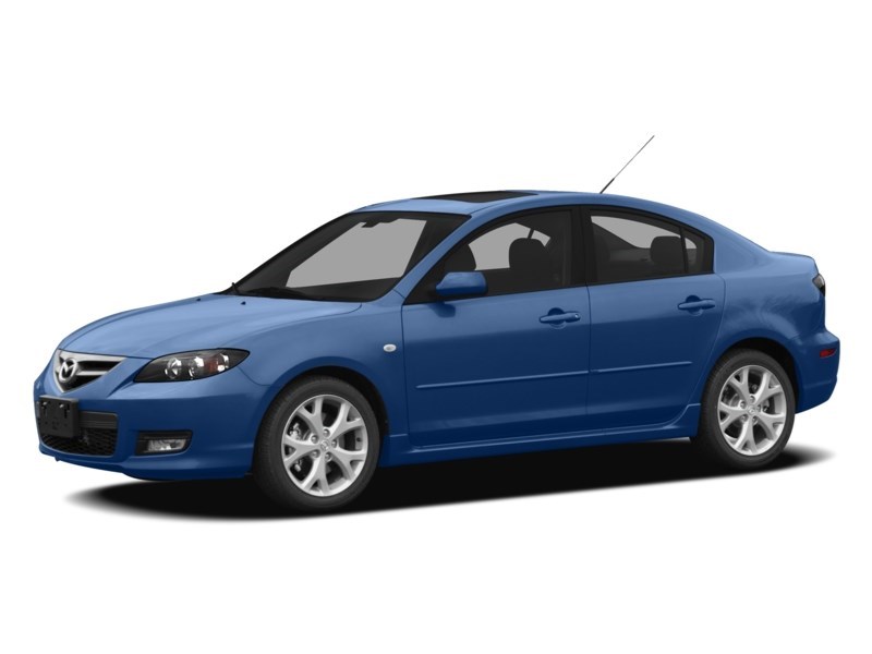 2009 Mazda Mazda3 4dr Sdn Man GX Electric Blue Mica  Shot 14
