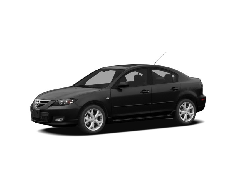 2009 Mazda Mazda3 4dr Sdn Man GX Black Mica  Shot 1