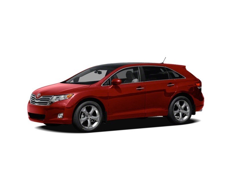 2011 Toyota Venza 4dr Wgn AWD Barcelona Red Metallic  Shot 4