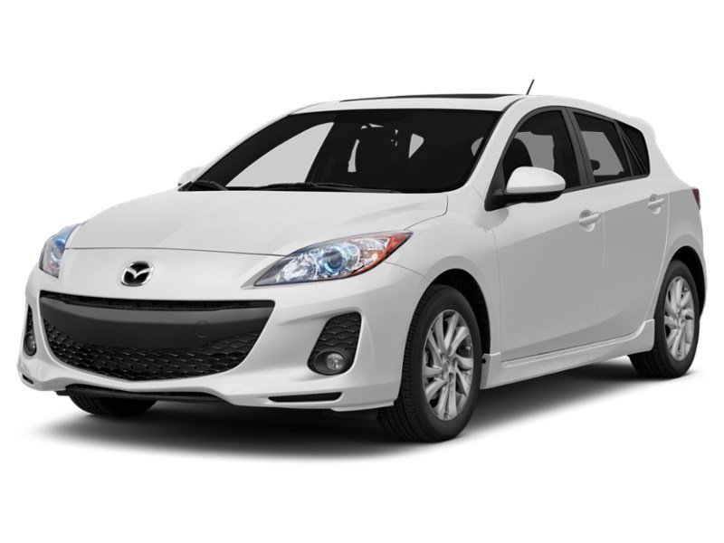 2012 Mazda Mazda3 Sport 4dr HB Sport Man GS-SKY Crystal White Pearl  Shot 4