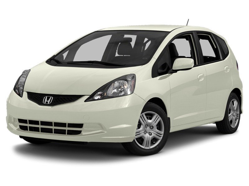 2013 Honda Fit 5dr HB Auto LX Taffeta White  Shot 4