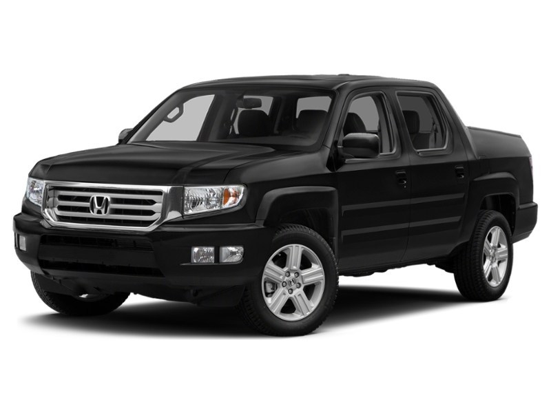 2014 Honda Ridgeline 4WD Crew Cab Touring Crystal Black Pearl  Shot 4