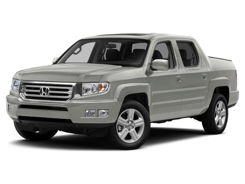 2014 Honda Ridgeline 4WD Crew Cab Touring Alabaster Silver Metallic  Shot 25