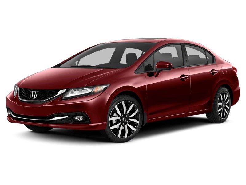 2015 Honda Civic 4dr Auto Touring Crimson Pearl  Shot 6