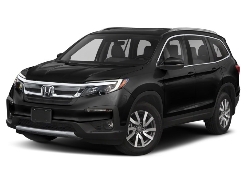 2020 Honda Pilot EX-L Navi AWD Crystal Black Pearl  Shot 4