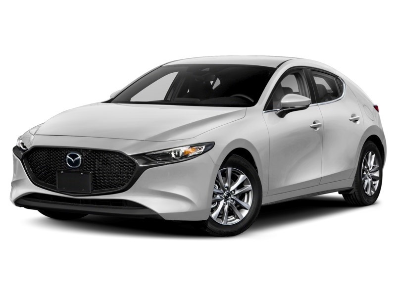 2019 Mazda Mazda3 Sport GS Auto FWD Snowflake White Pearl  Shot 1