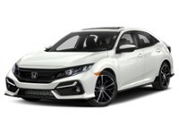 2020 Honda Civic Hatchback Sport CVT Platinum White Pearl  Shot 1