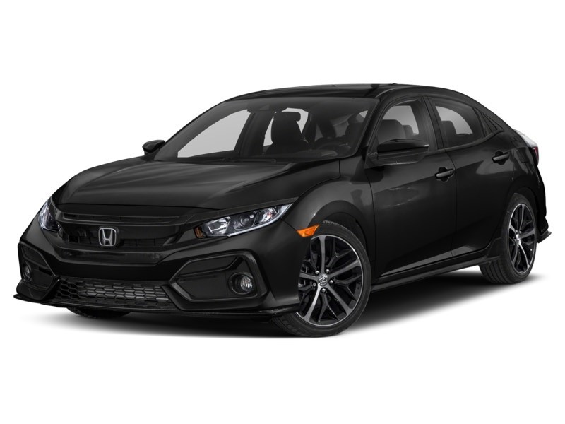 2020 Honda Civic Sport CVT Crystal Black Pearl  Shot 13