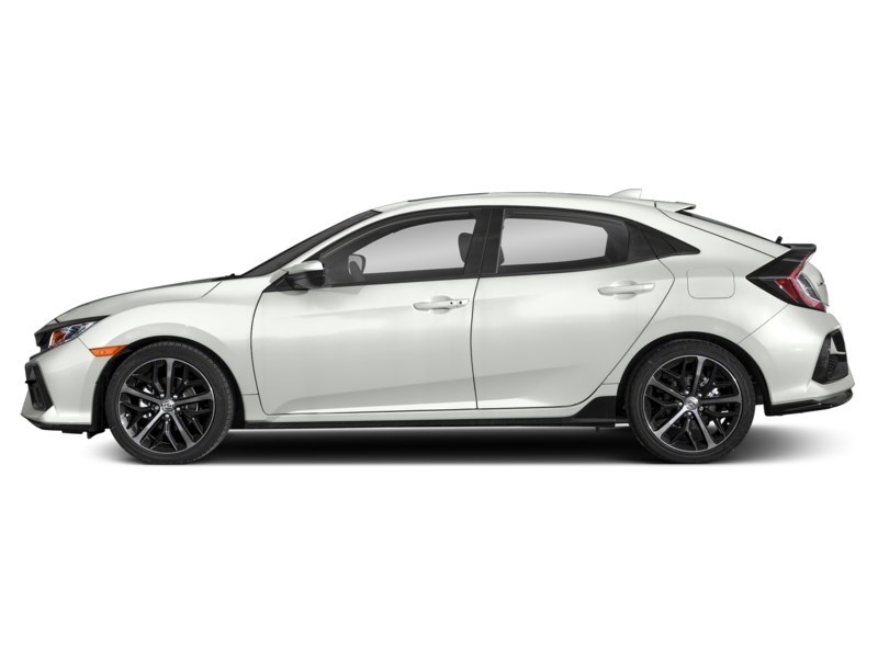 2020 Honda Civic Sport CVT Platinum White Pearl  Shot 3