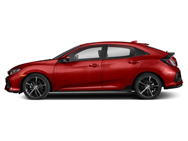2020 Honda Civic Hatchback Sport CVT Rallye Red  Shot 25