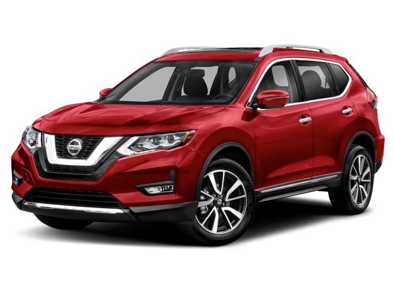 2020 Nissan Rogue AWD SL Scarlet Ember Pearl  Shot 4