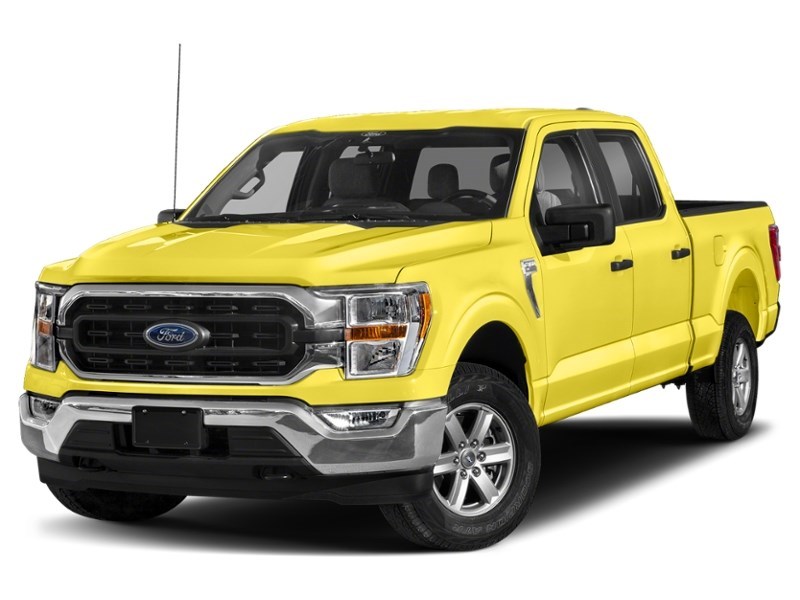 2022 Ford F-150 XLT 4WD SuperCrew 5.5' Box Yellow  Shot 13