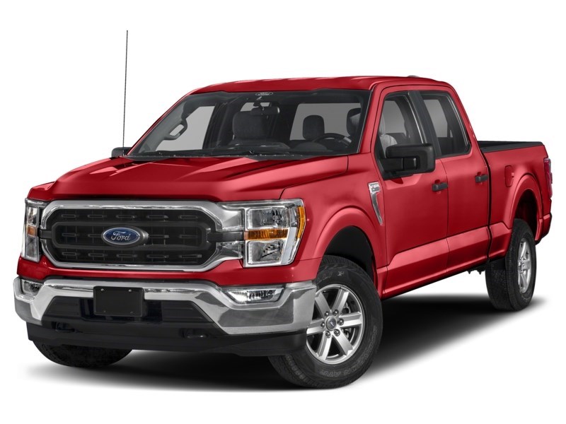 2022 Ford F-150 XLT 4WD SuperCrew 5.5' Box Rapid Red Metallic Tinted Clearcoat  Shot 1
