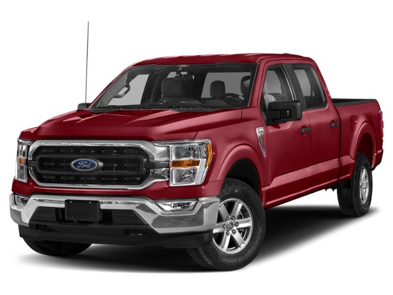 2022 Ford F-150 XLT 4WD SuperCrew 5.5' Box Rapid Red Metallic Tinted Clearcoat  Shot 26