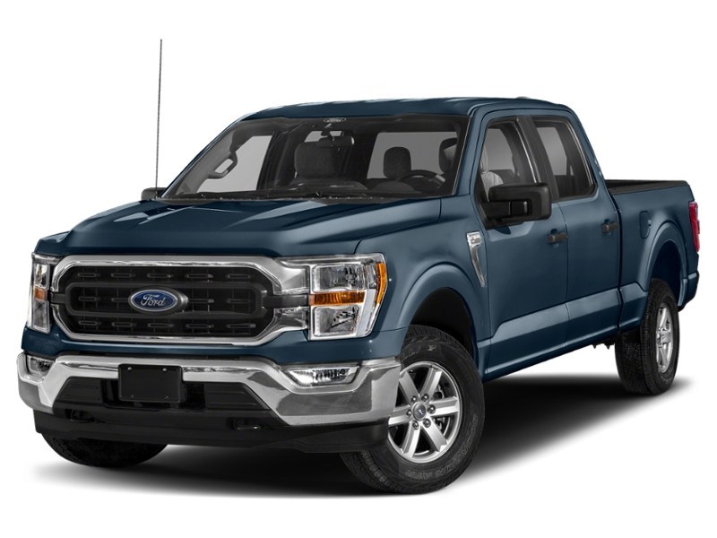 2023 Ford F-150 XLT 4WD SuperCrew 5.5' Box Antimatter Blue Metallic  Shot 1
