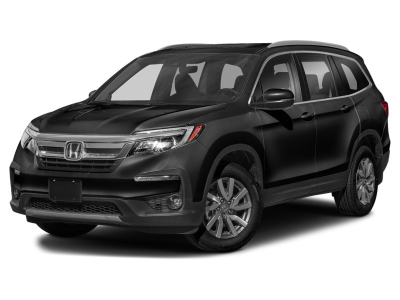 2021 Honda Pilot EX-L Navi AWD Crystal Black Pearl  Shot 13