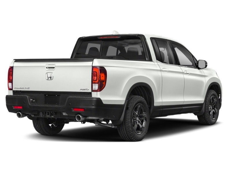 2022 Honda Ridgeline Black Edition AWD Platinum White Pearl  Shot 2