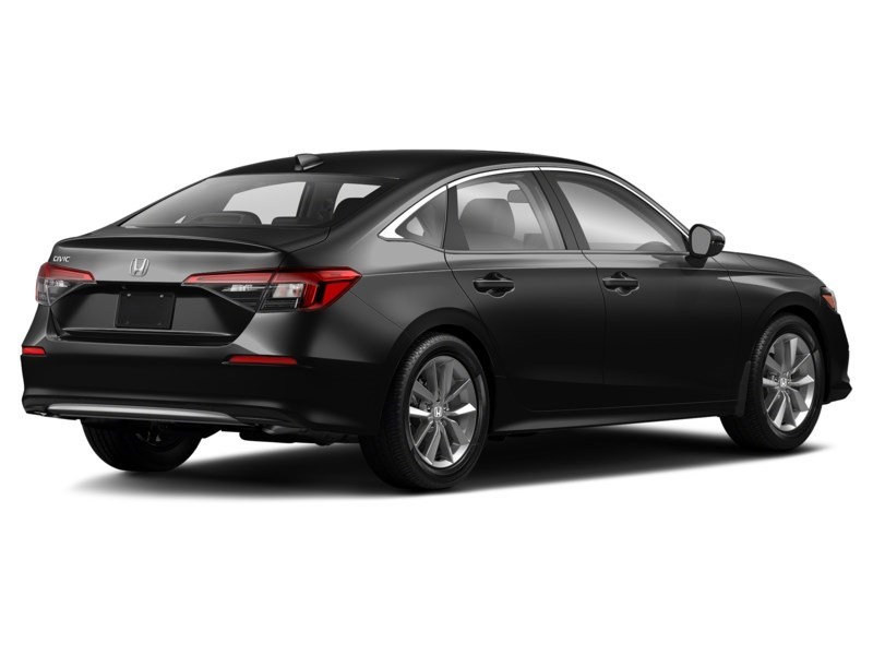 2022 Honda Civic EX CVT Crystal Black Pearl  Shot 7