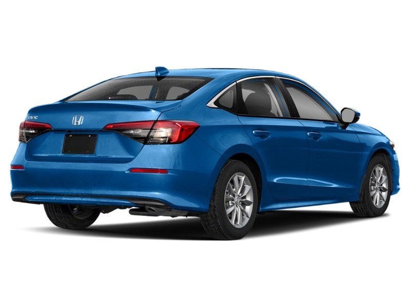 2022 Honda Civic Sedan EX CVT Aegean Blue Metallic  Shot 6