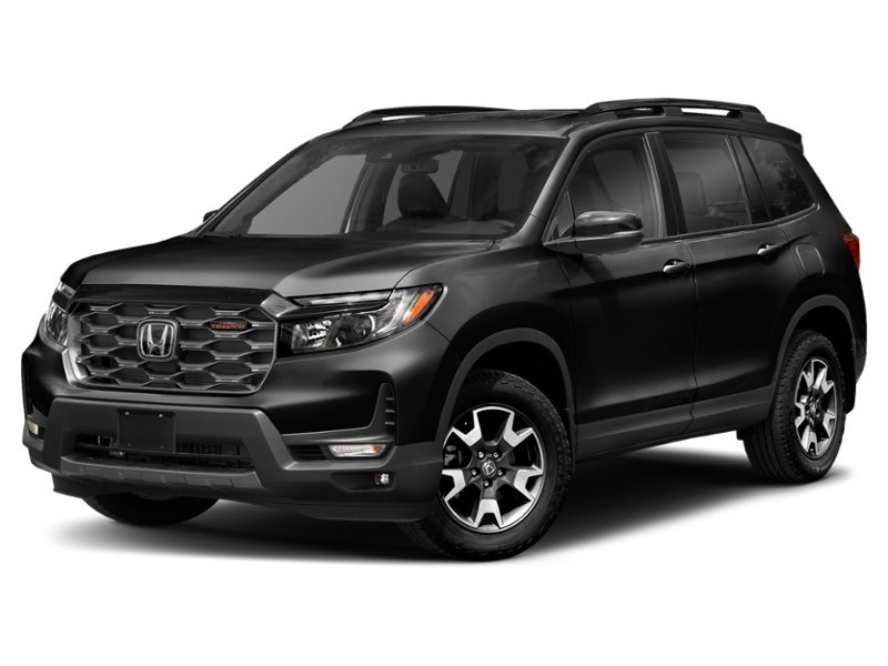 2023 Honda Passport TrailSport AWD Crystal Black Pearl  Shot 7