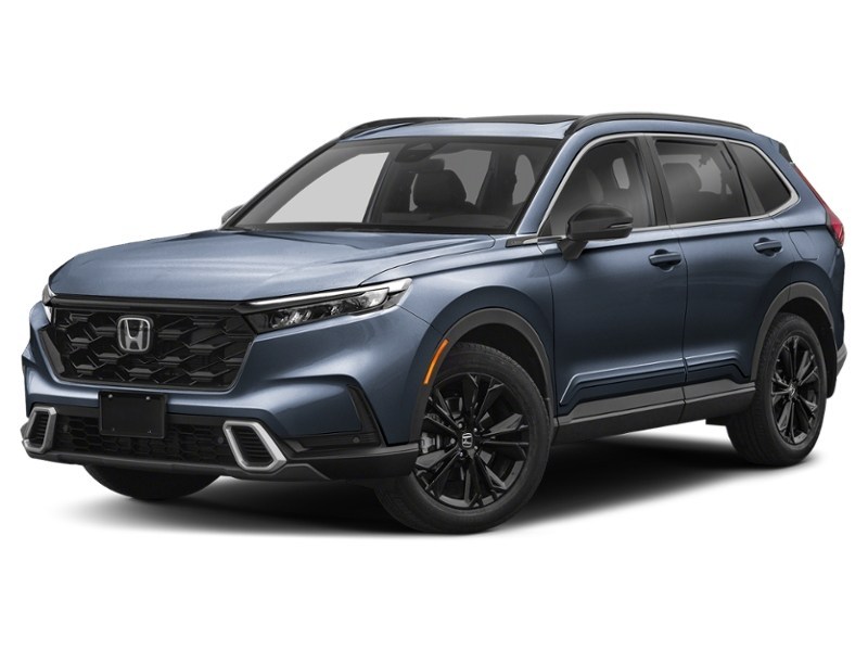 2024 Honda CR-V Hybrid Touring AWD Meteoroid Grey Metallic  Shot 19