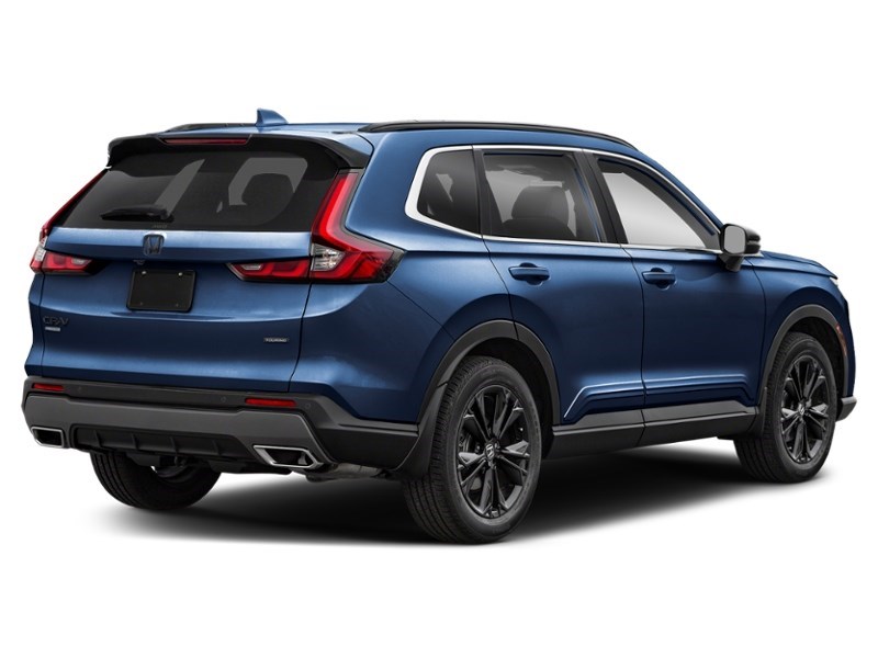 2024 Honda CR-V Hybrid Touring | AWD | 2.0L | ONE OWNER | ACCIDENT FREE Canyon River Blue Metallic  Shot 2