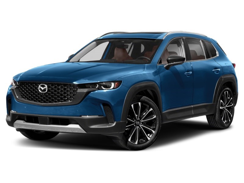 2023 Mazda CX-50 GT w/Turbo AWD/PANO ROOF/COOLING SEATS/NAVI/6.99% Ingot Blue Mica  Shot 4