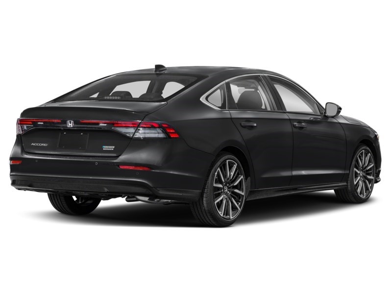 2025 Honda Accord Hybrid Touring eCVT Crystal Black Pearl  Shot 2