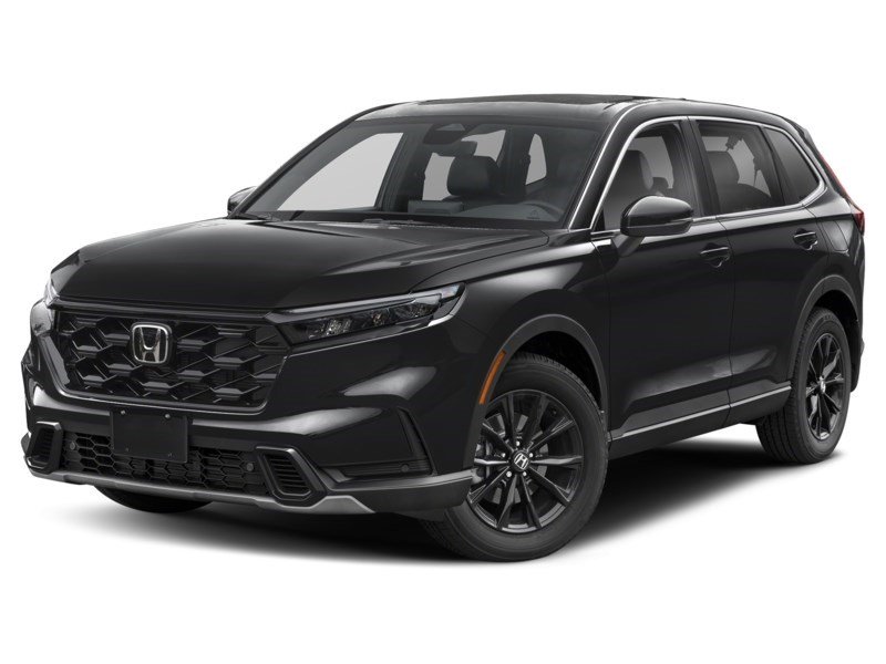 2025 Honda CR-V Hybrid EX-L AWD Crystal Black Pearl  Shot 4