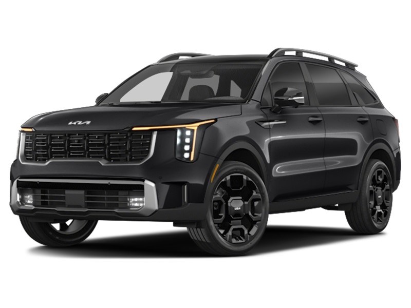 2025 Kia Sorento X-LINE LIMITED | 4.49 % | CERTIFIED PRE-OWNED Ebony Black  Shot 1